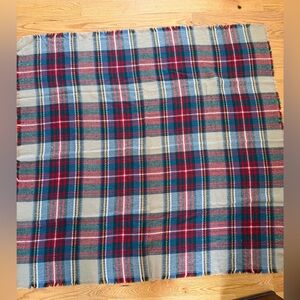 Plaid Blanket Scarf